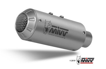 Mivv MK3 Full Exhaust System for Kawasaki Z650 2017-22